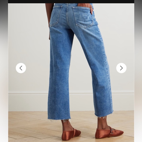 MOTHER Denim Mavin Ankle Fray Jeans - Picture 6 of 6